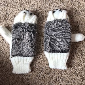Hedgehog Mittens